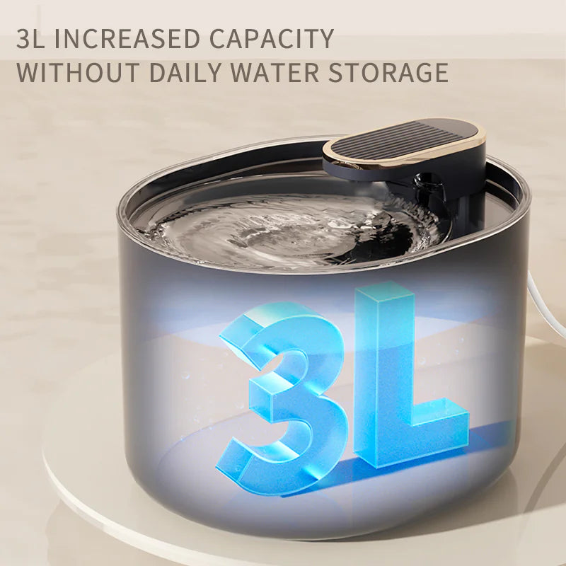 Refined Dual-Filter Pet Water Fountain