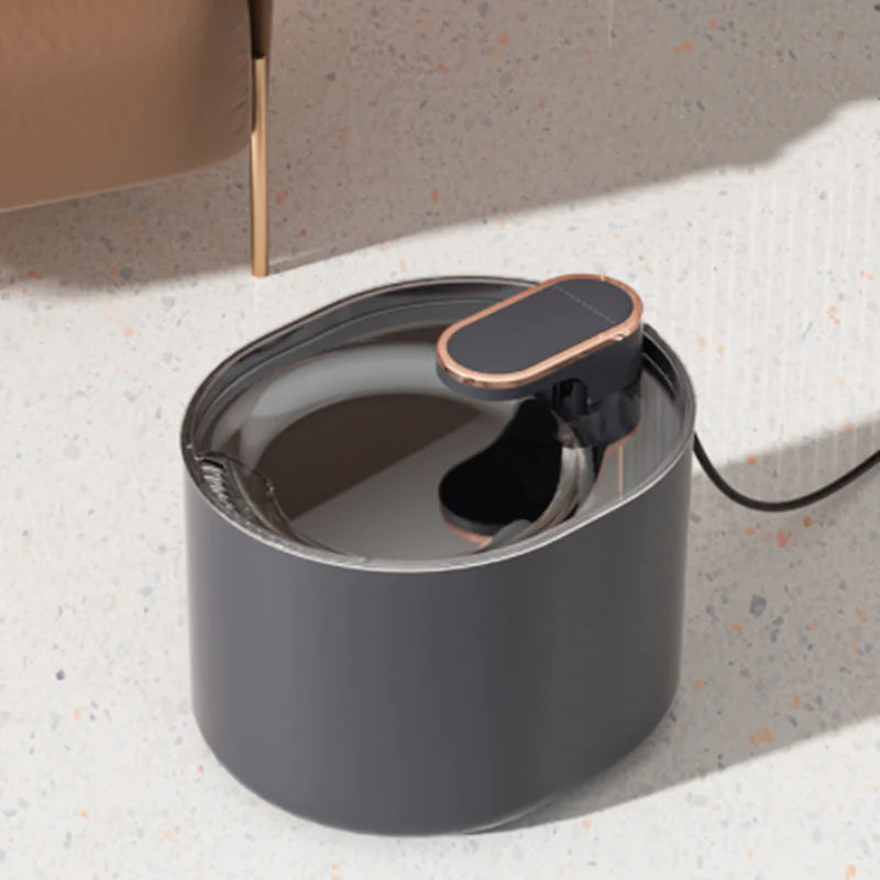 Refined Dual-Filter Pet Water Fountain