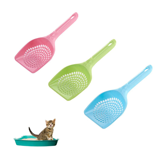 3 Pack Long Handle Litter Shovels