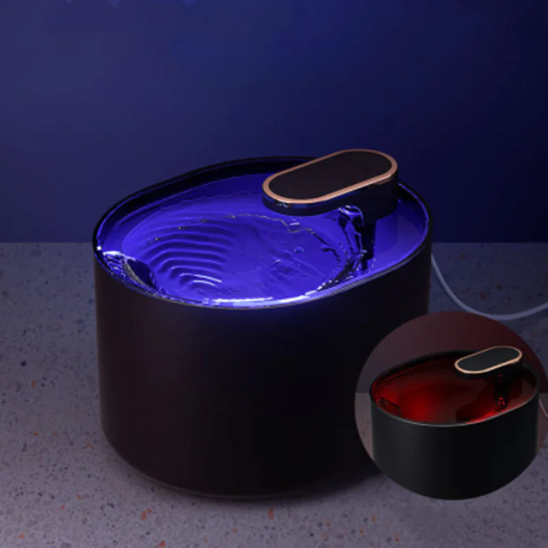 Refined Dual-Filter Pet Water Fountain