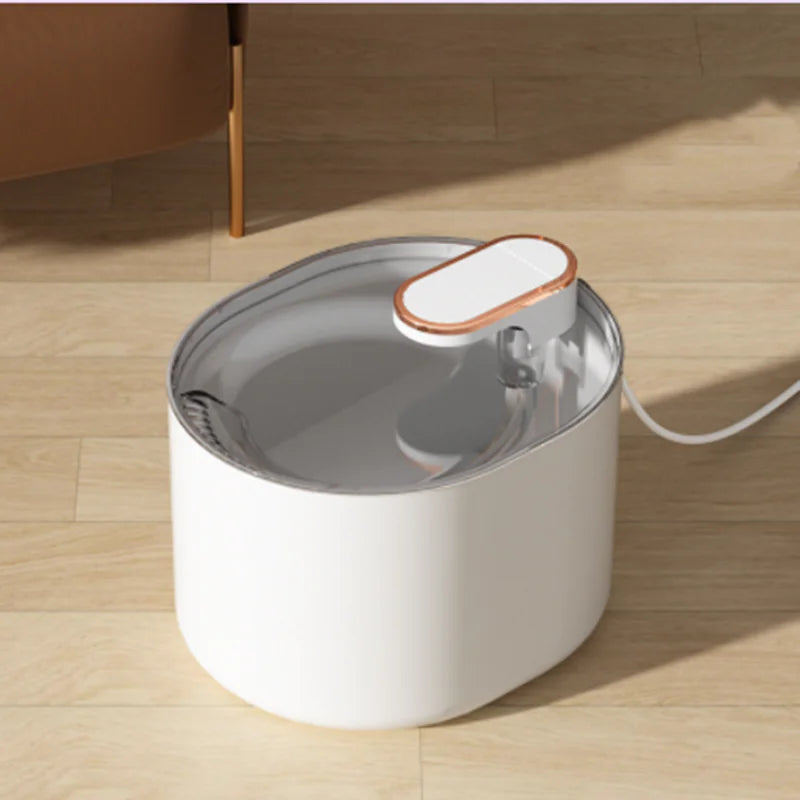 Refined Dual-Filter Pet Water Fountain