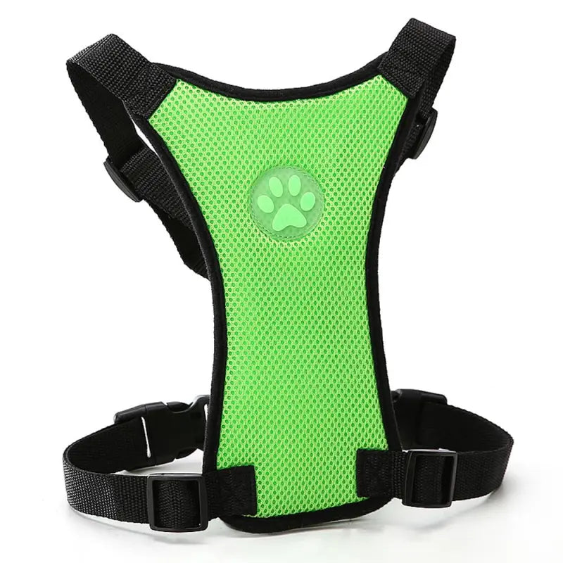 Breathable Mesh Chest straps Pet car safety chest back