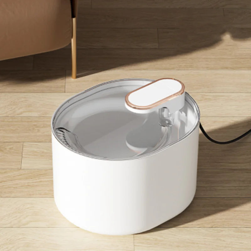 Refined Dual-Filter Pet Water Fountain