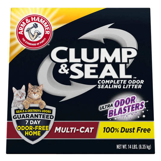 Arm & Hammer Clump & Seal Litter Multi-Cat Litter 14lb