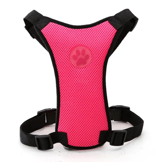 Breathable Mesh Chest straps Pet car safety chest back